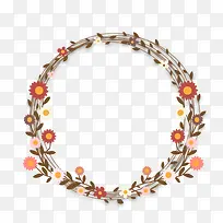 矢量花边框-空若网 矢量花边框-空若网