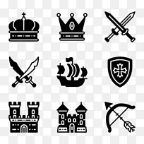 计算机图标符号剪辑艺术.中世纪-空若网 计算机图标符号剪辑艺术.中世纪-空若网