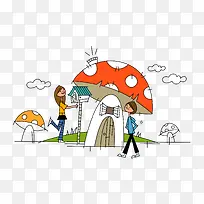 卡通儿童插画-空若网 卡通儿童插画-空若网