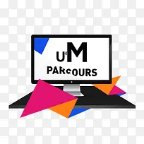 电脑概念图标-空若网 电脑概念图标-空若网