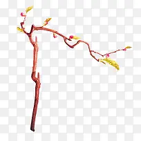 唯美中国风复古树枝-空若网 唯美中国风复古树枝-空若网