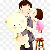 高清摄影活动父亲节卡通造型-空若网 高清摄影活动父亲节卡通造型-空若网