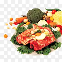 瓜果蔬菜牛排-空若网 瓜果蔬菜牛排-空若网