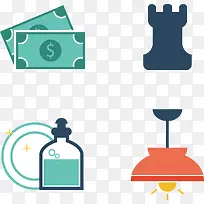 矢量扁平元素-空若网 矢量扁平元素-空若网