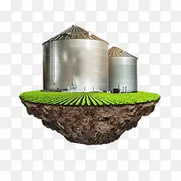 立体草坪素材-空若网 立体草坪素材-空若网