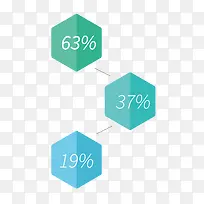 蓝色六边形数据-空若网 蓝色六边形数据-空若网