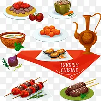 矢量各种食物-空若网 矢量各种食物-空若网