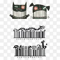 动物条形码-空若网 动物条形码-空若网