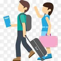 旅游素材 扁平化-空若网 旅游素材 扁平化-空若网