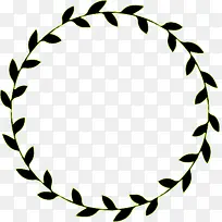 绿色春季草环草圈-空若网 绿色春季草环草圈-空若网