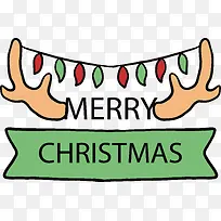 鹿角圣诞快乐-空若网 鹿角圣诞快乐-空若网