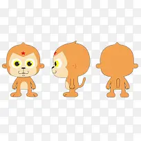 卡通可爱猴子-空若网 卡通可爱猴子-空若网