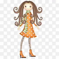 卡通女孩-空若网 卡通女孩-空若网