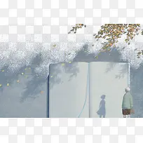 书本插画-空若网 书本插画-空若网