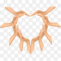 手势心-空若网 手势心-空若网