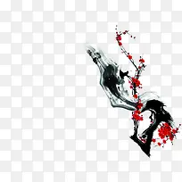 古典笔墨创意梅花-空若网 古典笔墨创意梅花-空若网