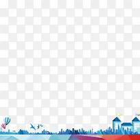 卡通手绘城市元素-空若网 卡通手绘城市元素-空若网