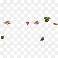 彩色大树庭院装饰-空若网 彩色大树庭院装饰-空若网