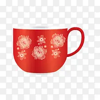 大红色少女水杯-空若网 大红色少女水杯-空若网