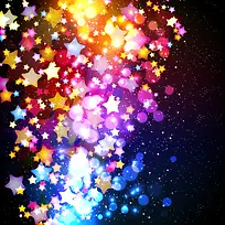 梦幻五角星背景-空若网 梦幻五角星背景-空若网