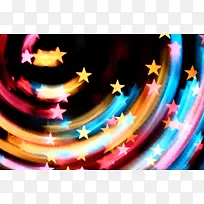 梦幻五角星背景-空若网 梦幻五角星背景-空若网