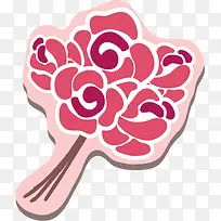 卡通可爱的玫瑰花-空若网 卡通可爱的玫瑰花-空若网