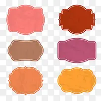 矢量复古牌子-空若网 矢量复古牌子-空若网