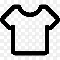 白色的圆领衬衫图标-空若网 白色的圆领衬衫图标-空若网