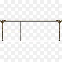 边框黑色金属边框装饰-空若网 边框黑色金属边框装饰-空若网