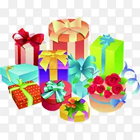 中秋节彩色礼盒壁纸-空若网 中秋节彩色礼盒壁纸-空若网