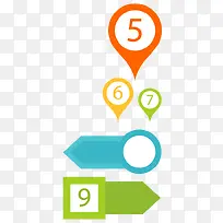 ppt彩色数字标题-空若网 ppt彩色数字标题-空若网