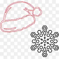 圣诞节矢量帽子-空若网 圣诞节矢量帽子-空若网