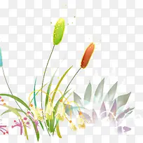 电脑手绘花草-空若网 电脑手绘花草-空若网