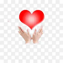 手捧爱心-空若网 手捧爱心-空若网