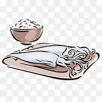 手绘鱿鱼图案-空若网 手绘鱿鱼图案-空若网