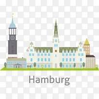 扁平化德国欧式建筑-空若网 扁平化德国欧式建筑-空若网