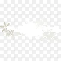 雪花冰雪边框元素-空若网 雪花冰雪边框元素-空若网
