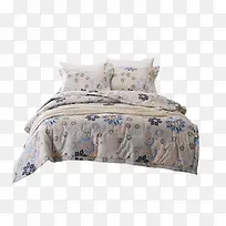 高清摄影室内家纺碎花床-空若网 高清摄影室内家纺碎花床-空若网