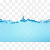 蓝色水面剖面图背景-空若网 蓝色水面剖面图背景-空若网