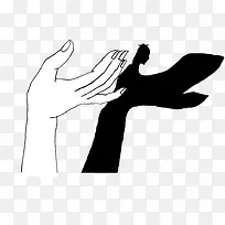 手影-空若网 手影-空若网