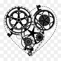 齿轮爱心-空若网 齿轮爱心-空若网