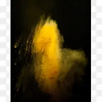 黄色粉末背景-空若网 黄色粉末背景-空若网