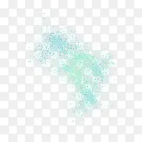 蓝色粉尘创意唯美-空若网 蓝色粉尘创意唯美-空若网