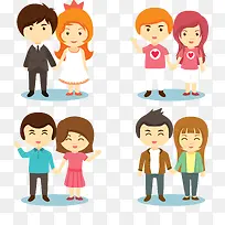 彩绘恋人素材-空若网 彩绘恋人素材-空若网