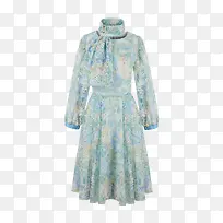 甜美高领脖子连衣裙-空若网 甜美高领脖子连衣裙-空若网