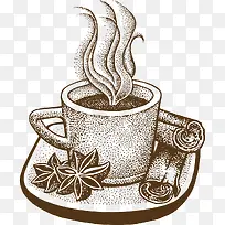 矢量热咖啡素材图片-空若网 矢量热咖啡素材图片-空若网