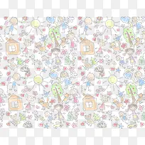 创意卡通背景图案-空若网 创意卡通背景图案-空若网