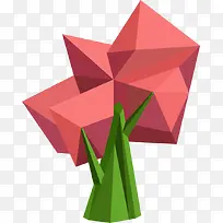 卡通几何树木-空若网 卡通几何树木-空若网