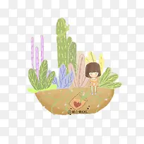 唯美插画-空若网 唯美插画-空若网