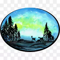 天空-水彩画天空-空若网 天空-水彩画天空-空若网